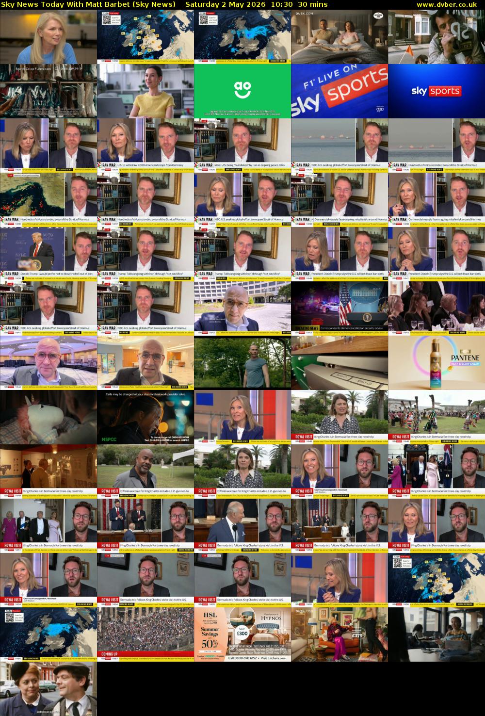 Sky News Today With Matt Barbet (Sky News) Saturday 2 May 2026 10:30 - 11:00