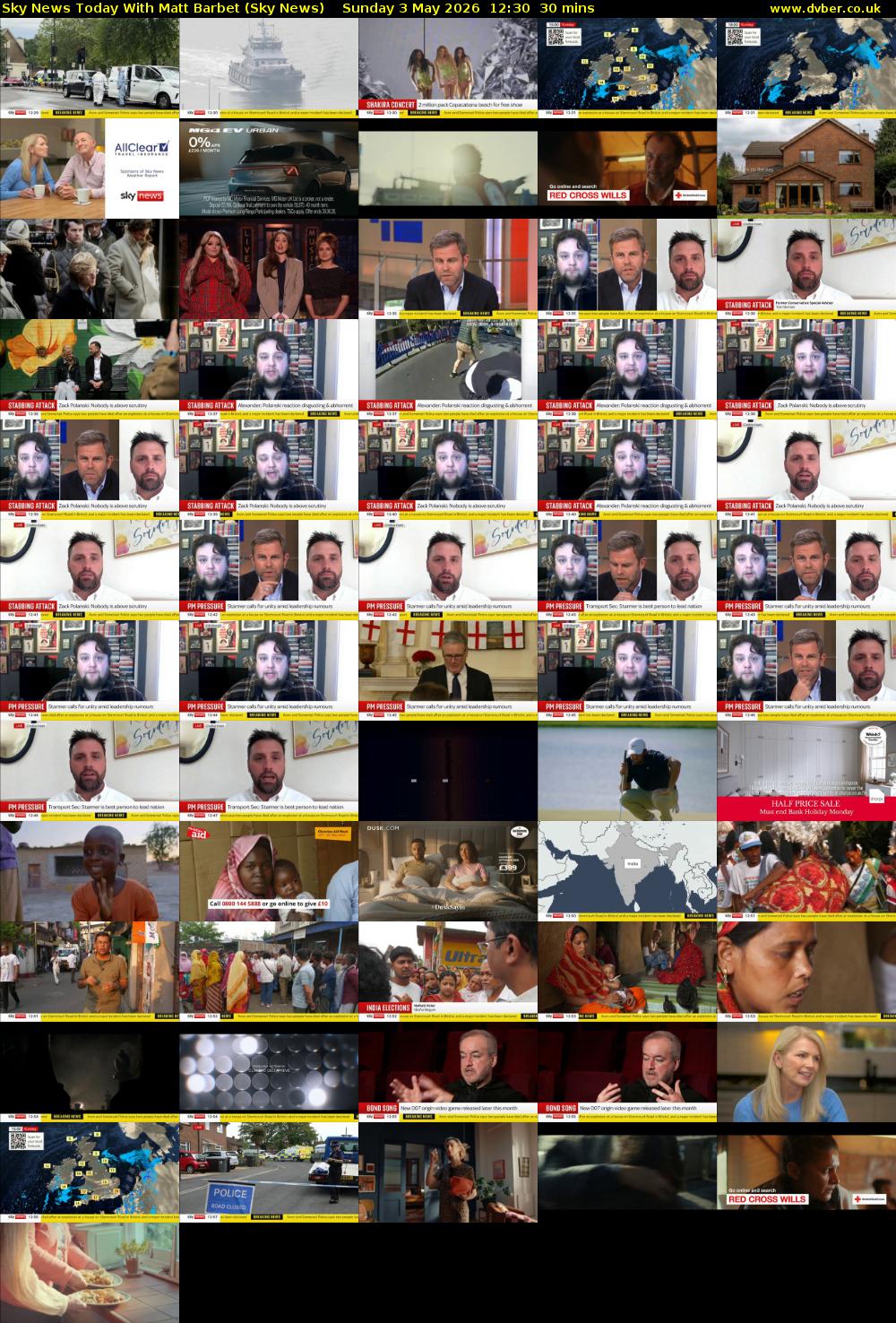 Sky News Today With Matt Barbet (Sky News) Sunday 3 May 2026 12:30 - 13:00