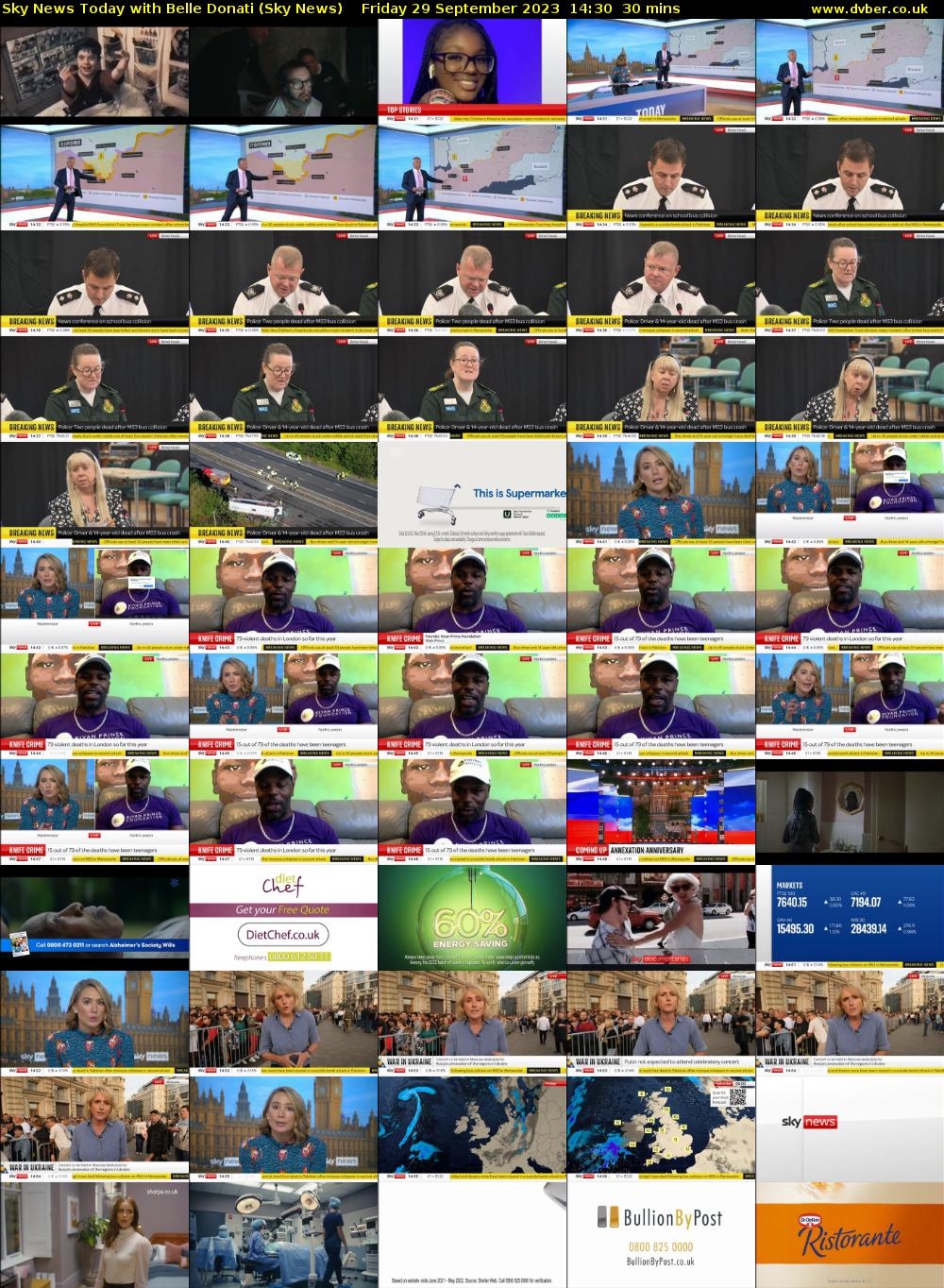 Sky News Today with Belle Donati (Sky News) Friday 29 September 2023 14:30 - 15:00