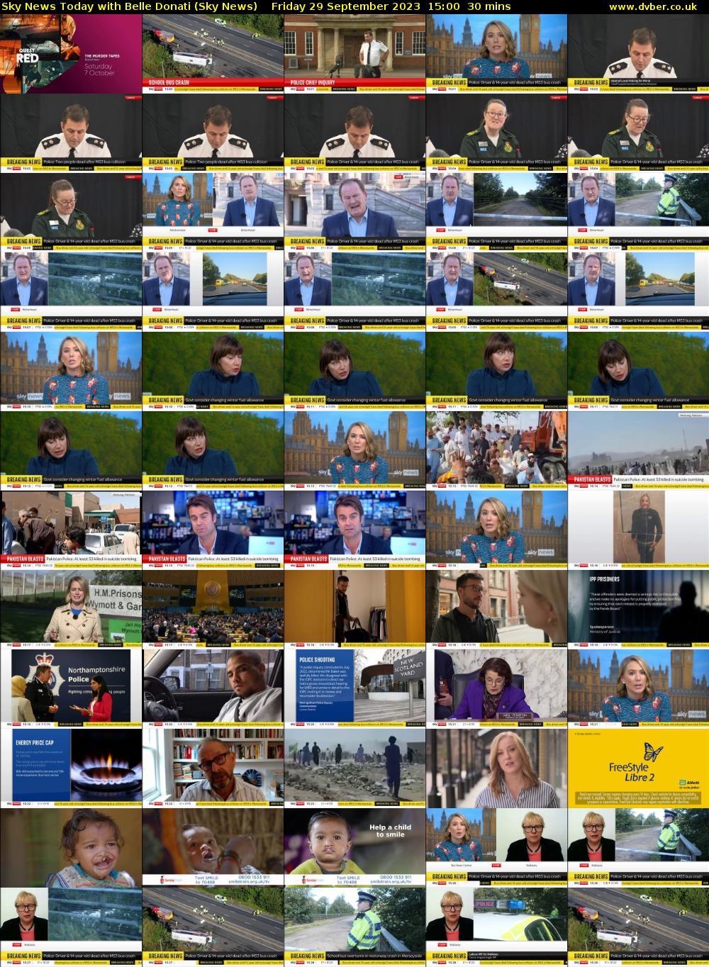 Sky News Today with Belle Donati (Sky News) Friday 29 September 2023 15:00 - 15:30
