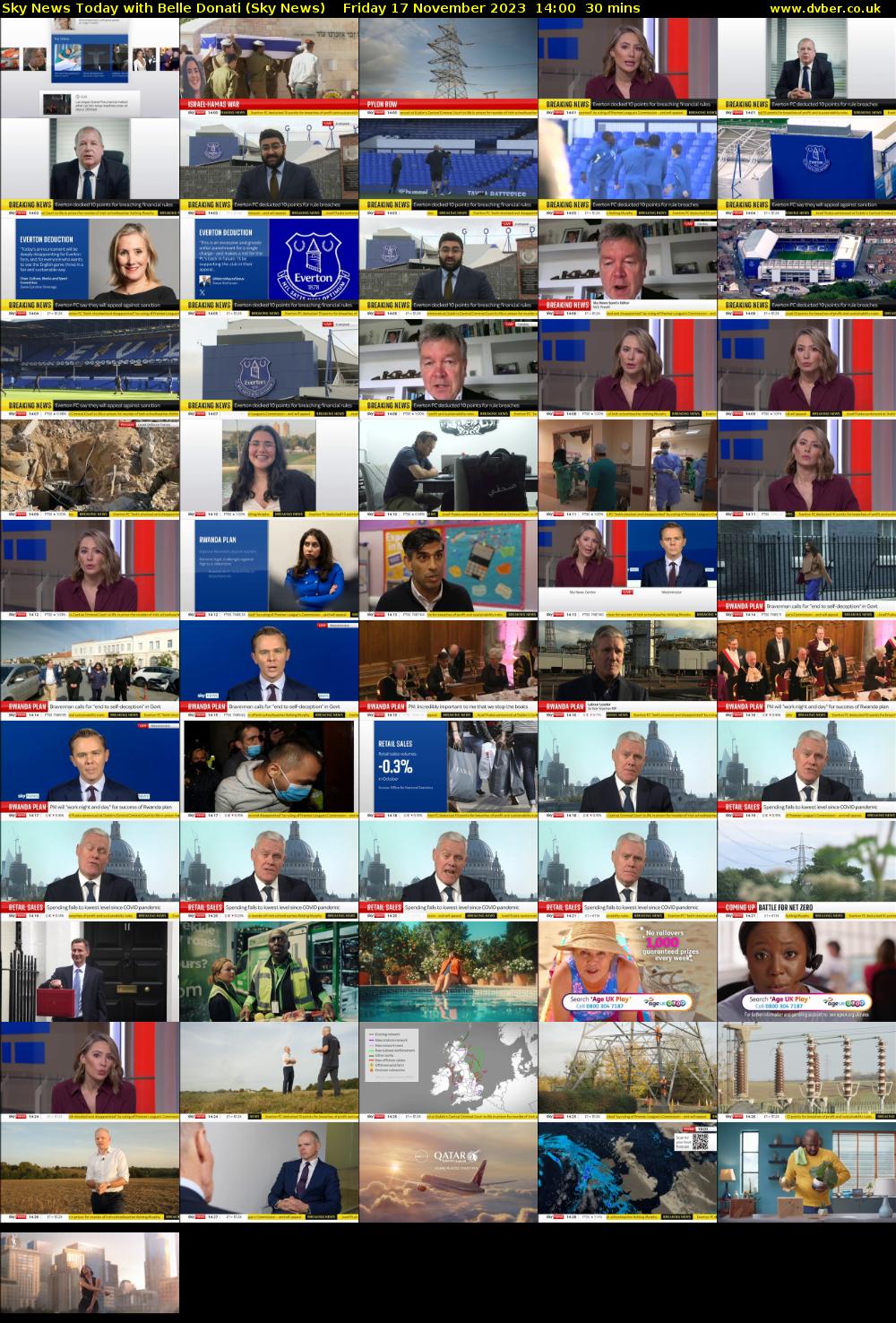 Sky News Today with Belle Donati (Sky News) Friday 17 November 2023 14:00 - 14:30