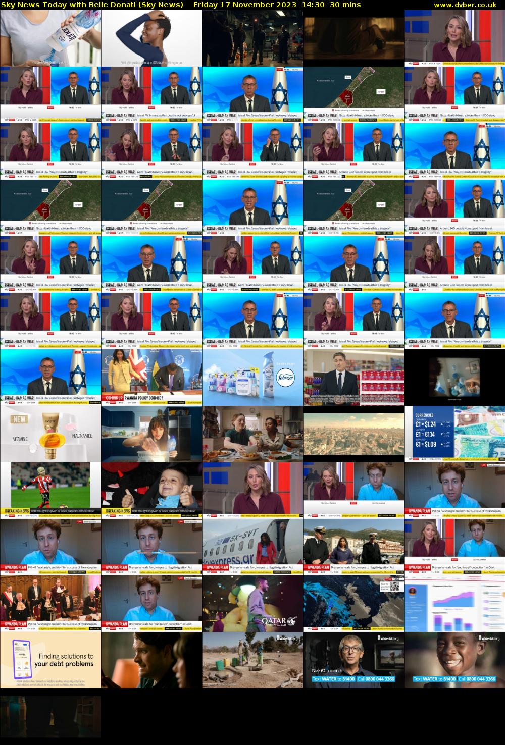 Sky News Today with Belle Donati (Sky News) Friday 17 November 2023 14:30 - 15:00