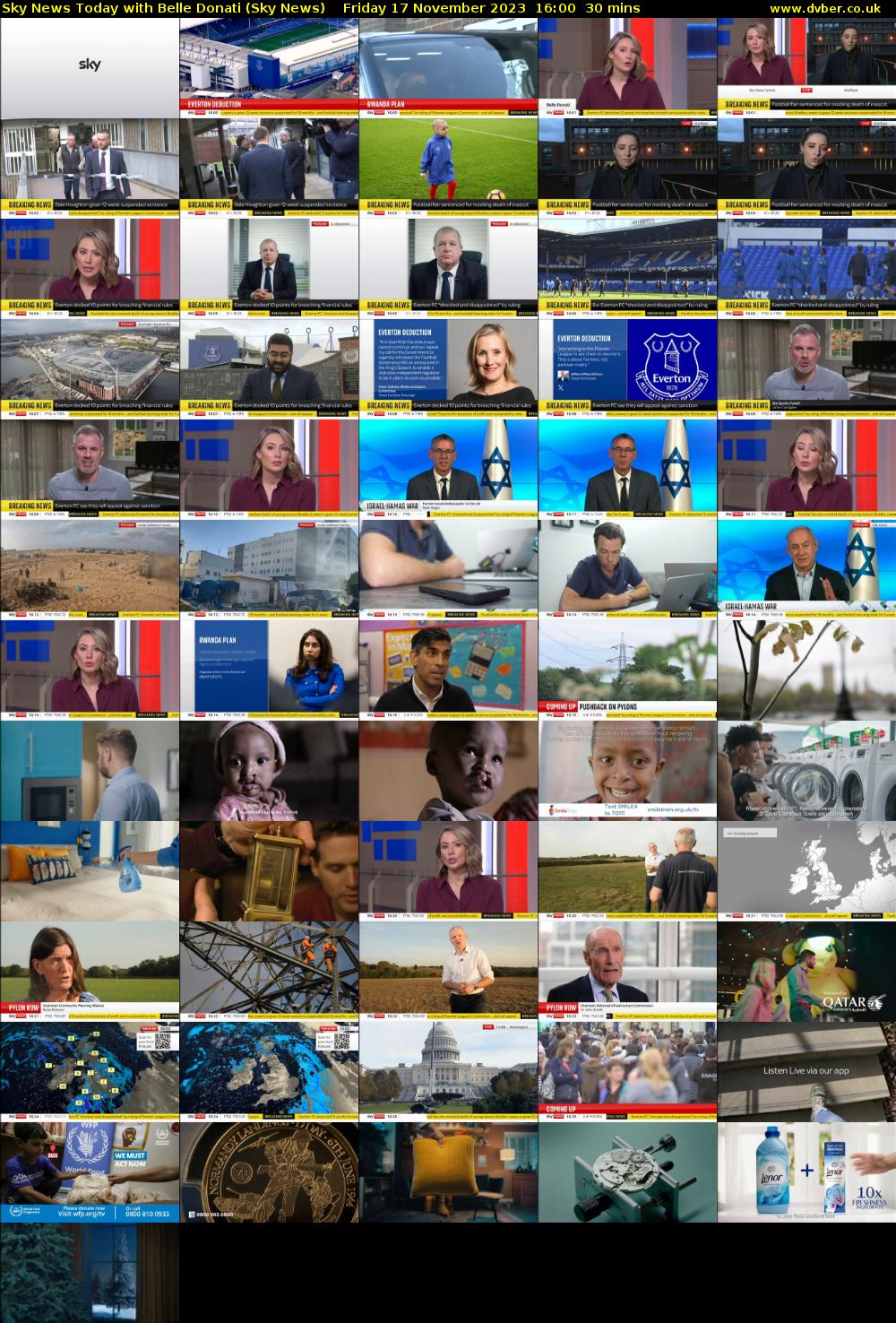 Sky News Today with Belle Donati (Sky News) Friday 17 November 2023 16:00 - 16:30