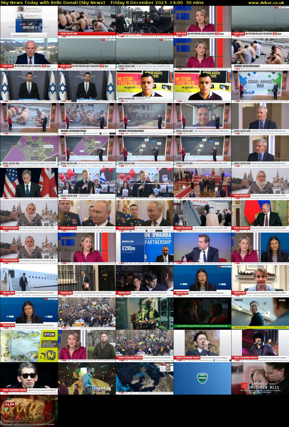 Sky News Today with Belle Donati (Sky News) Friday 8 December 2023 14:00 - 14:30