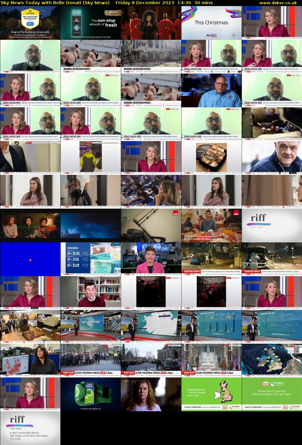 Sky News Today with Belle Donati (Sky News) Friday 8 December 2023 14:30 - 15:00