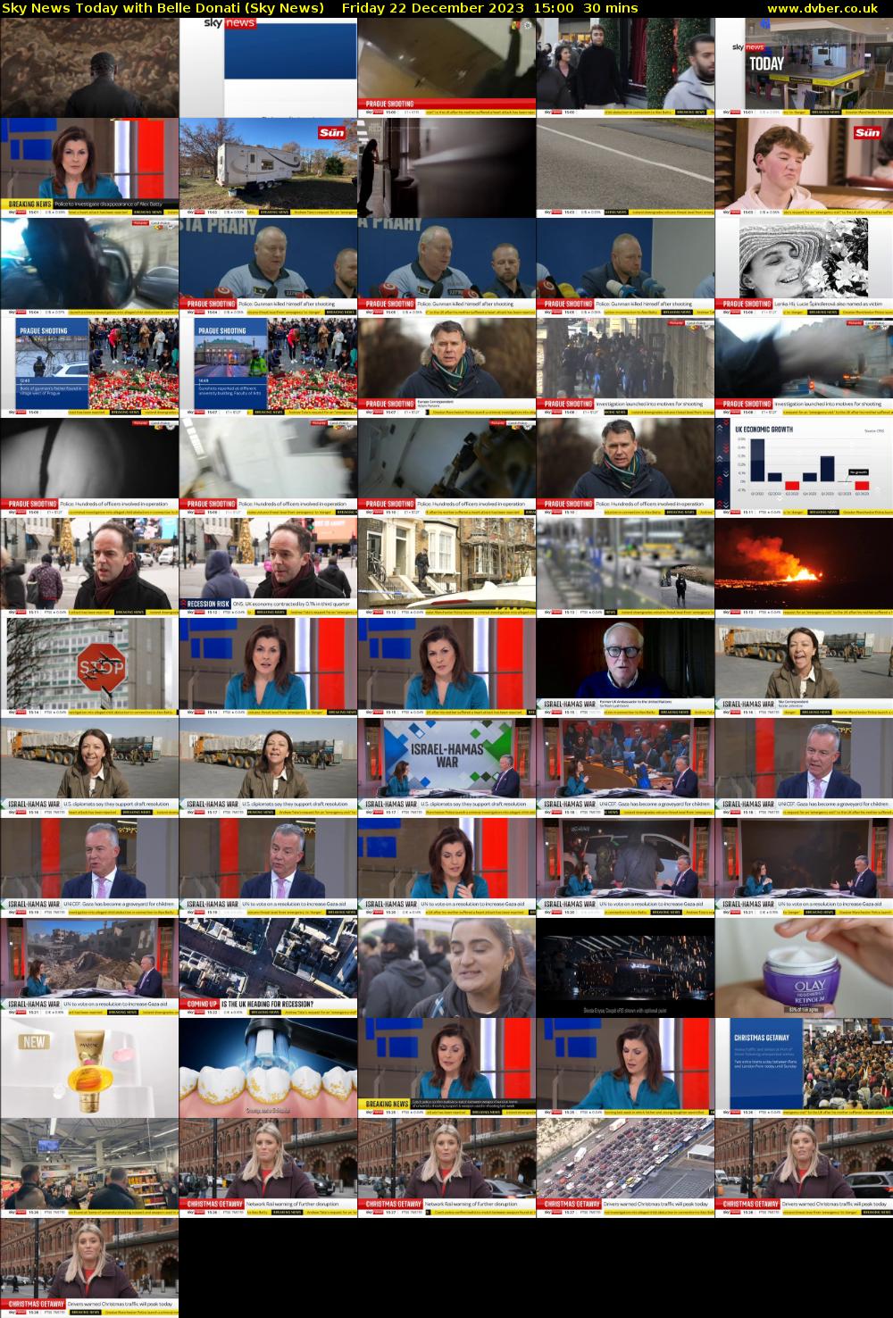 Sky News Today with Belle Donati (Sky News) Friday 22 December 2023 15:00 - 15:30