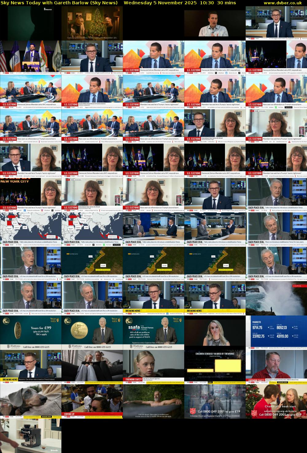 Sky News Today with Gareth Barlow (Sky News) Wednesday 5 November 2025 10:30 - 11:00