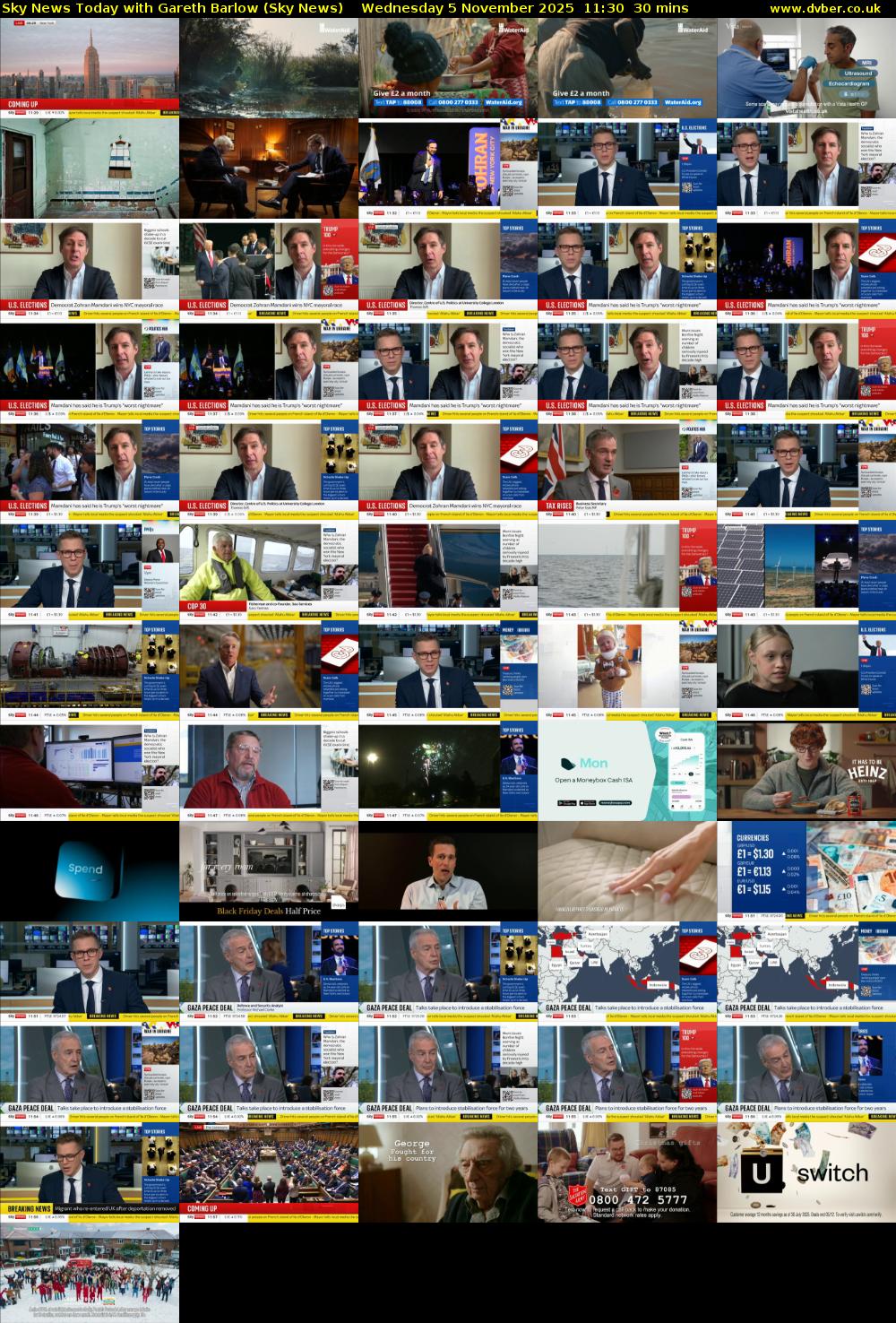 Sky News Today with Gareth Barlow (Sky News) Wednesday 5 November 2025 11:30 - 12:00