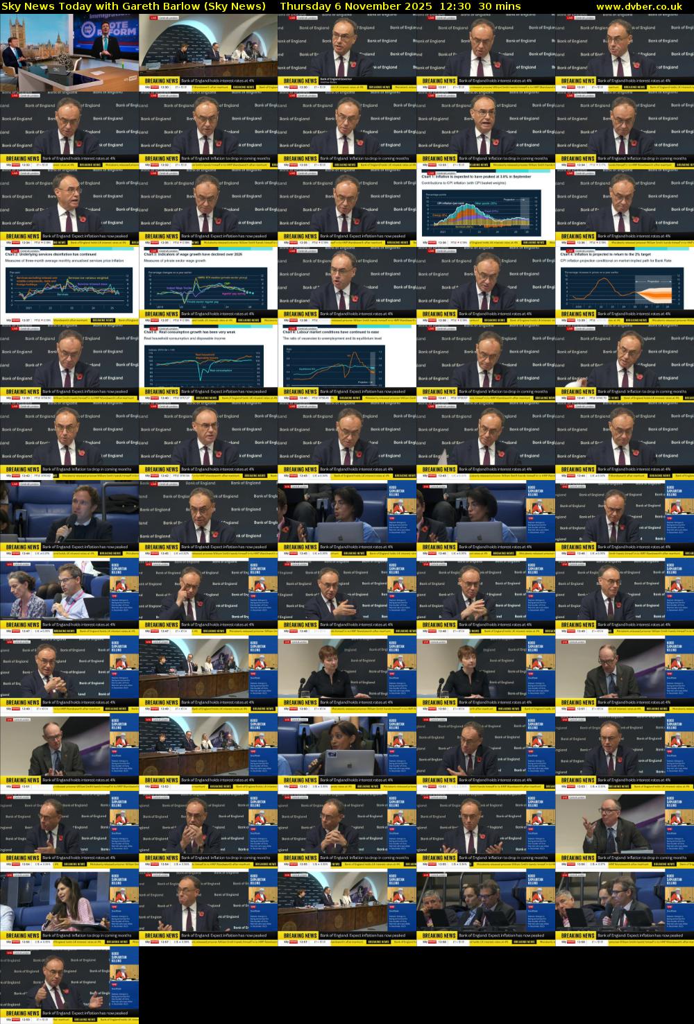 Sky News Today with Gareth Barlow (Sky News) Thursday 6 November 2025 12:30 - 13:00