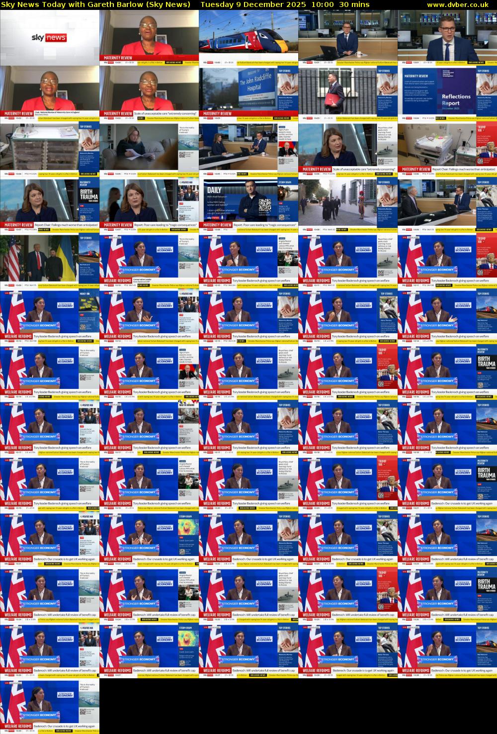 Sky News Today with Gareth Barlow (Sky News) Tuesday 9 December 2025 10:00 - 10:30