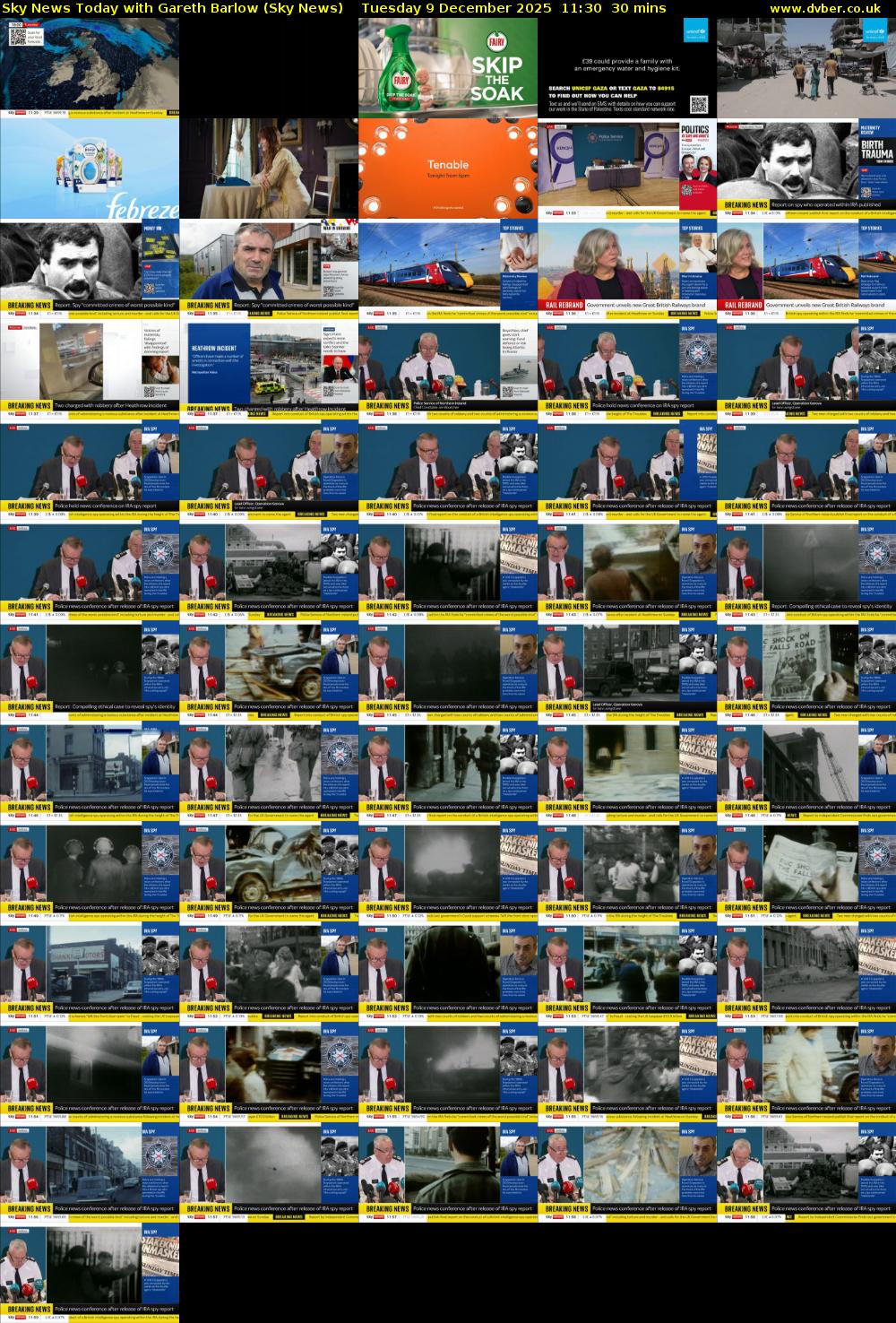 Sky News Today with Gareth Barlow (Sky News) Tuesday 9 December 2025 11:30 - 12:00