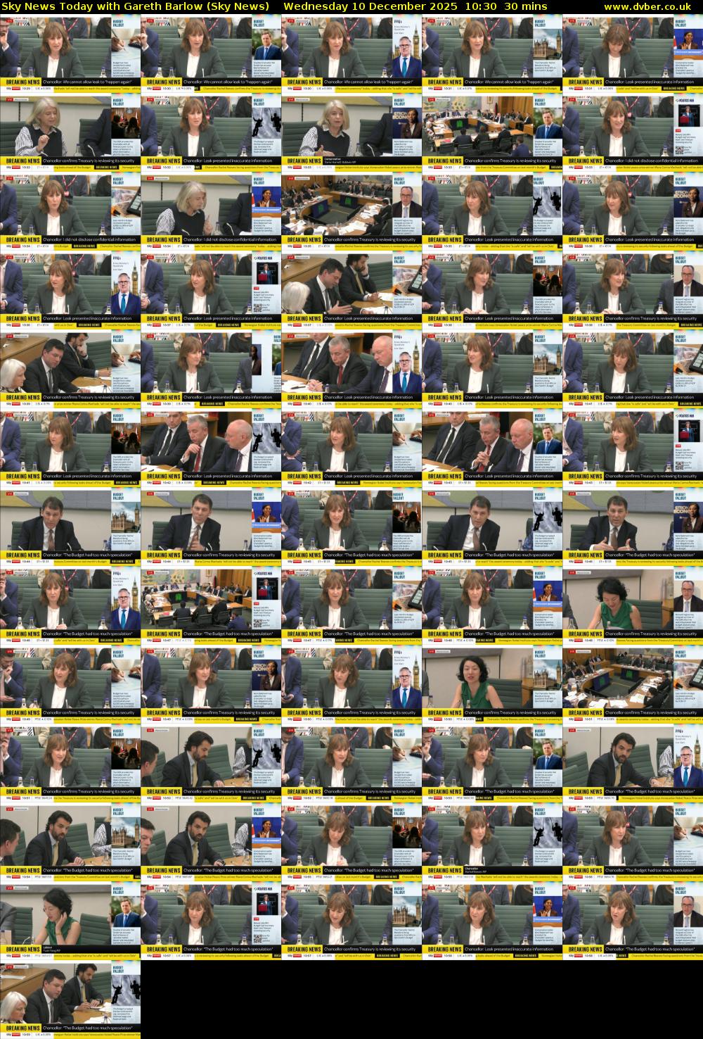 Sky News Today with Gareth Barlow (Sky News) Wednesday 10 December 2025 10:30 - 11:00