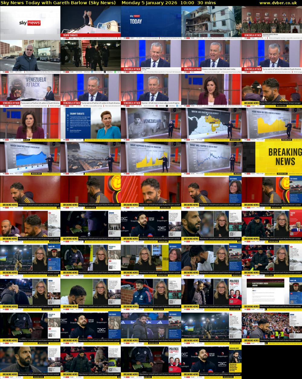 Sky News Today with Gareth Barlow (Sky News) Monday 5 January 2026 10:00 - 10:30