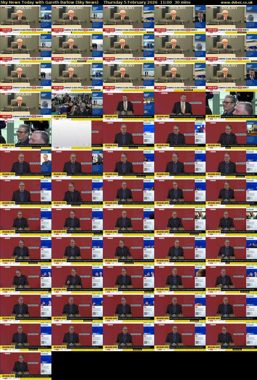 Sky News Today with Gareth Barlow (Sky News) Thursday 5 February 2026 11:00 - 11:30