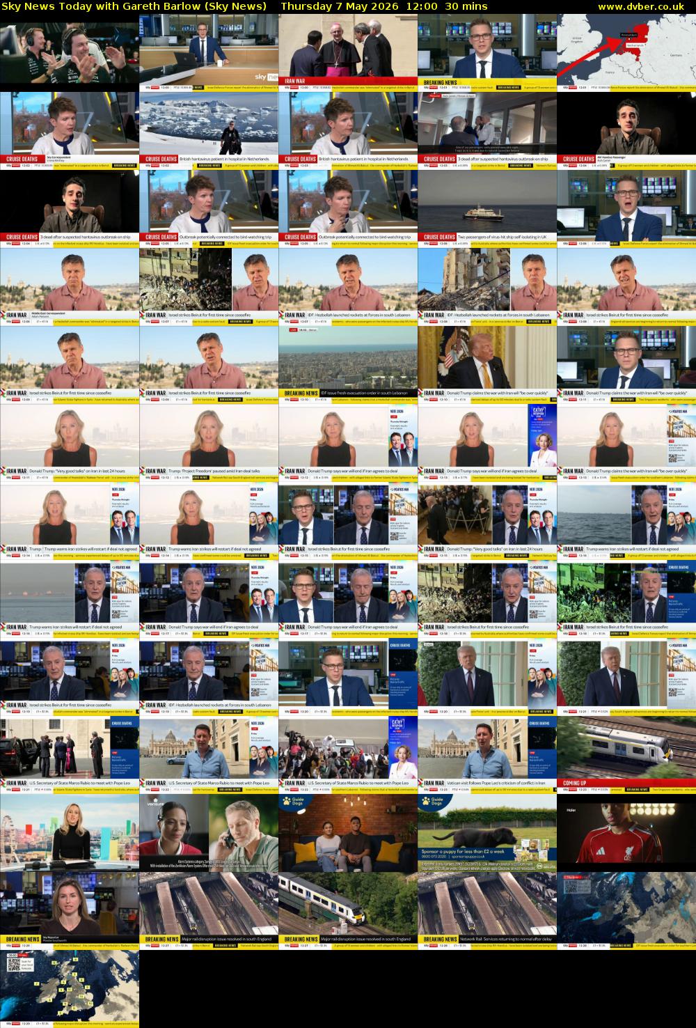 Sky News Today with Gareth Barlow (Sky News) Thursday 7 May 2026 12:00 - 12:30