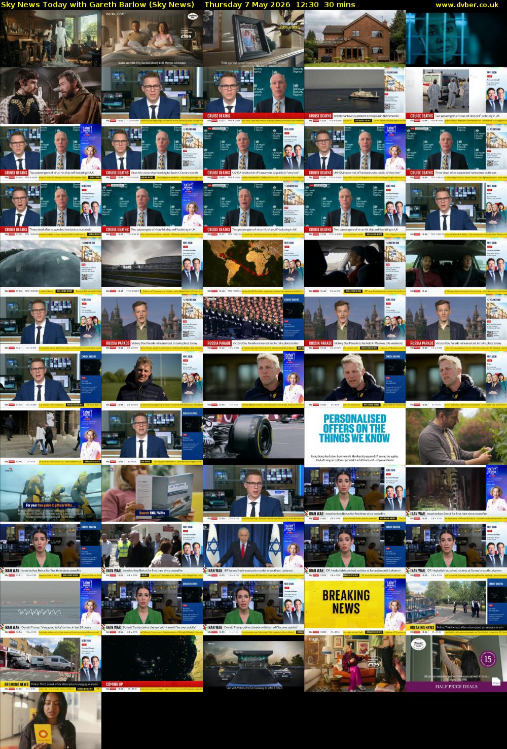 Sky News Today with Gareth Barlow (Sky News) Thursday 7 May 2026 12:30 - 13:00