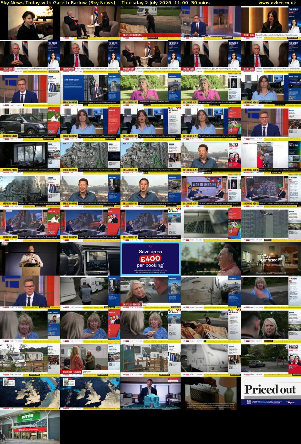 Sky News Today with Gareth Barlow (Sky News) Thursday 2 July 2026 11:00 - 11:30
