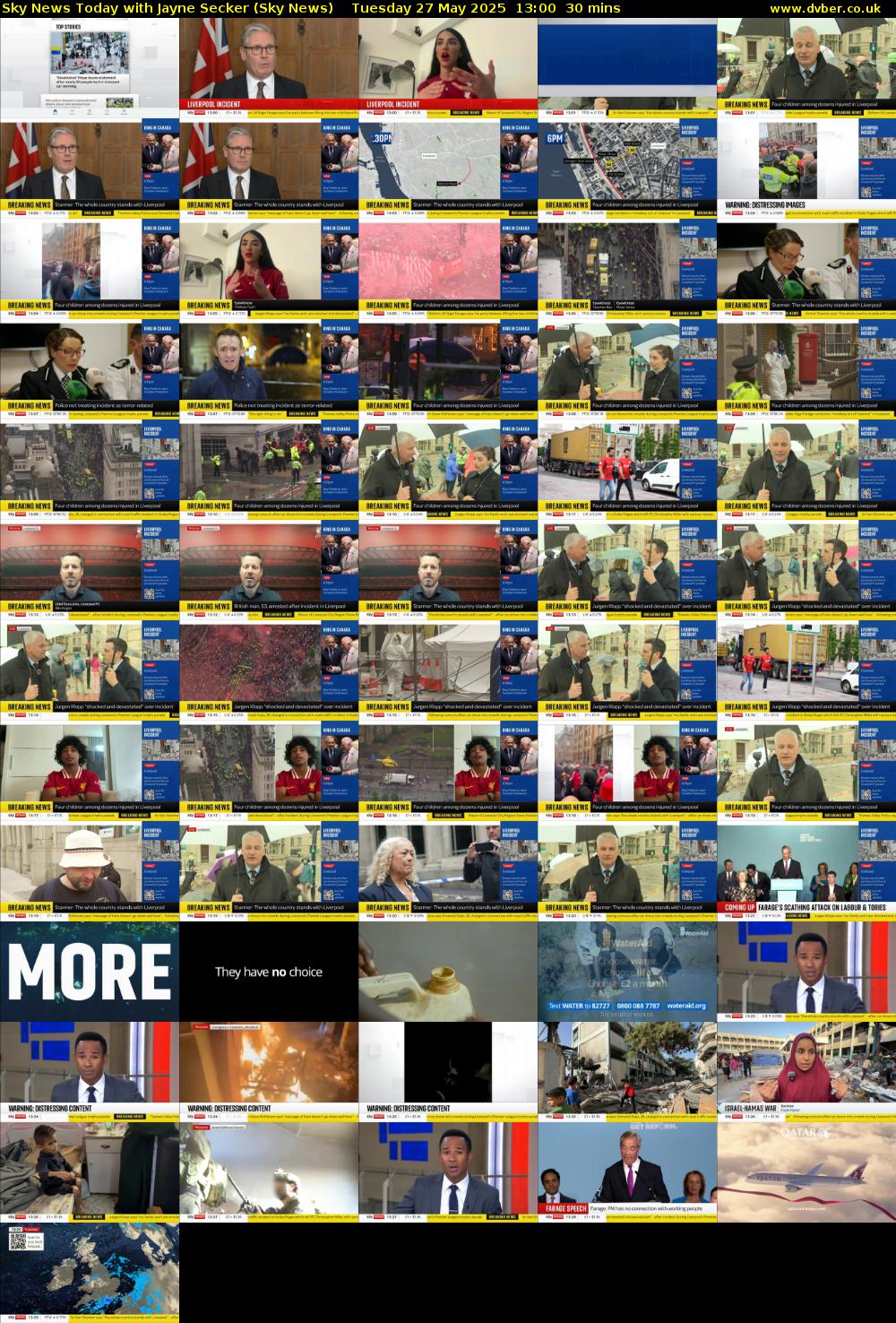 Sky News Today with Jayne Secker (Sky News) Tuesday 27 May 2025 13:00 - 13:30