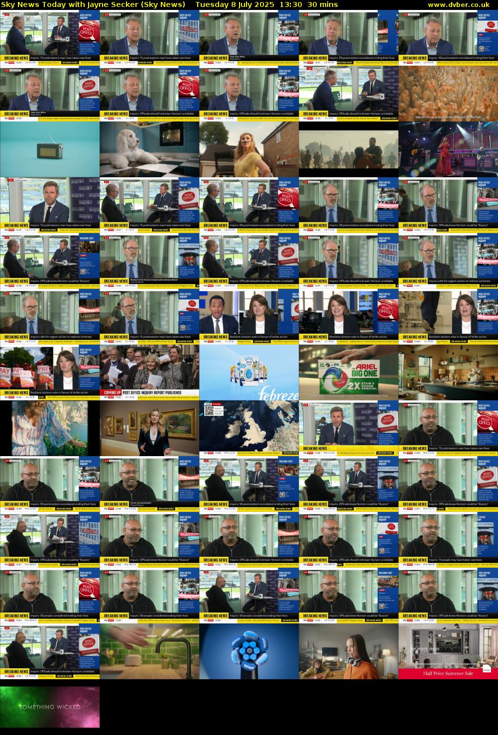 Sky News Today with Jayne Secker (Sky News) Tuesday 8 July 2025 13:30 - 14:00
