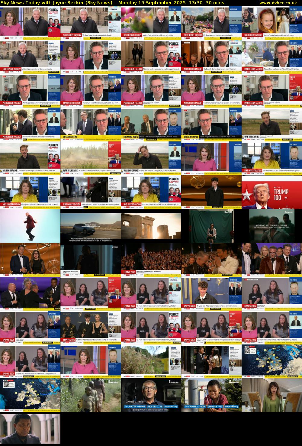 Sky News Today with Jayne Secker (Sky News) Monday 15 September 2025 13:30 - 14:00