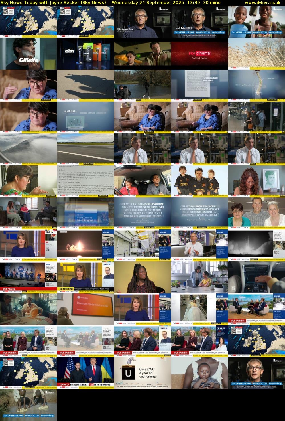 Sky News Today with Jayne Secker (Sky News) Wednesday 24 September 2025 13:30 - 14:00