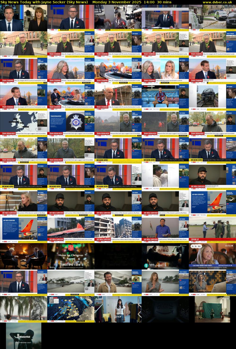 Sky News Today with Jayne Secker (Sky News) Monday 3 November 2025 14:00 - 14:30