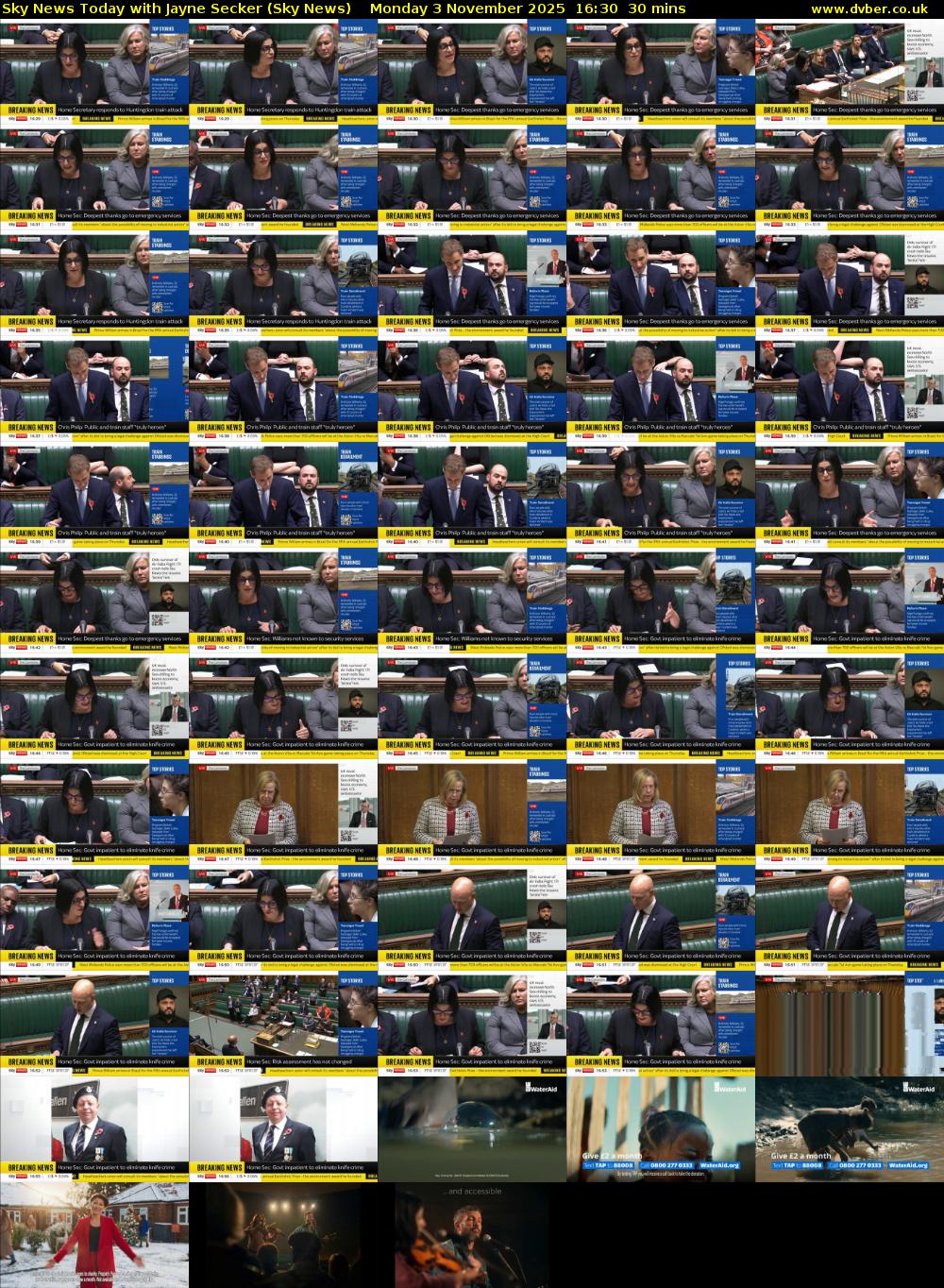 Sky News Today with Jayne Secker (Sky News) Monday 3 November 2025 16:30 - 17:00