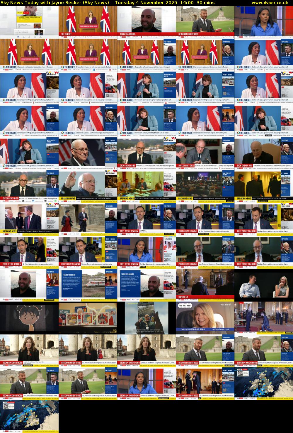 Sky News Today with Jayne Secker (Sky News) Tuesday 4 November 2025 14:00 - 14:30