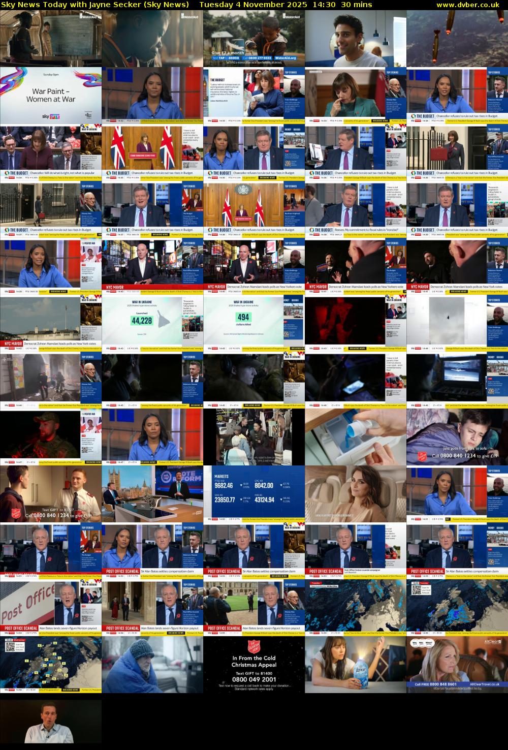 Sky News Today with Jayne Secker (Sky News) Tuesday 4 November 2025 14:30 - 15:00