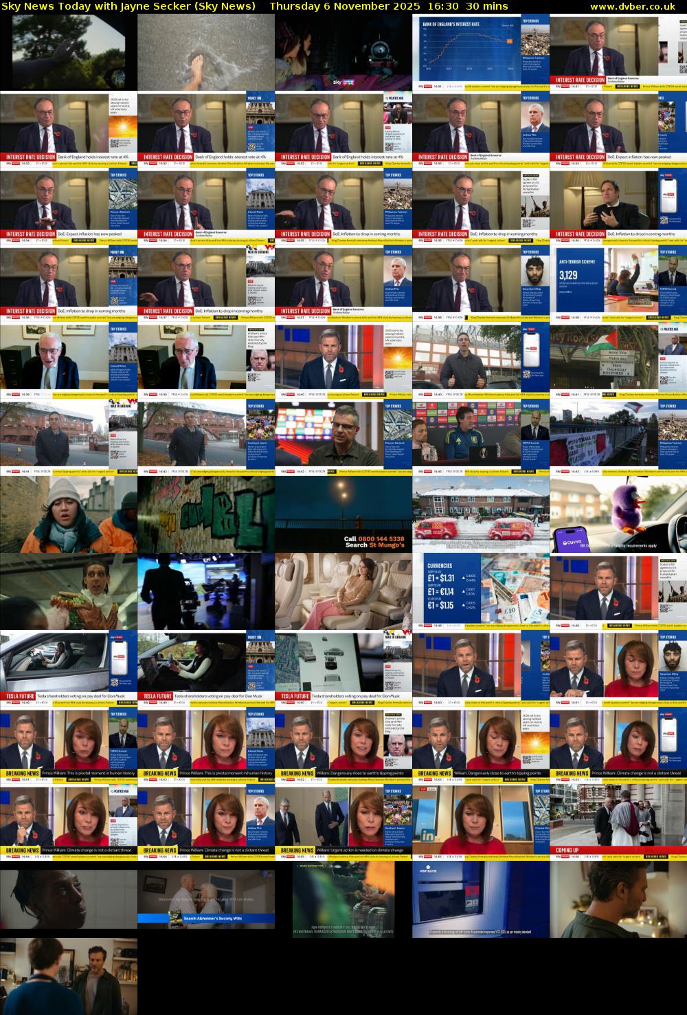 Sky News Today with Jayne Secker (Sky News) Thursday 6 November 2025 16:30 - 17:00