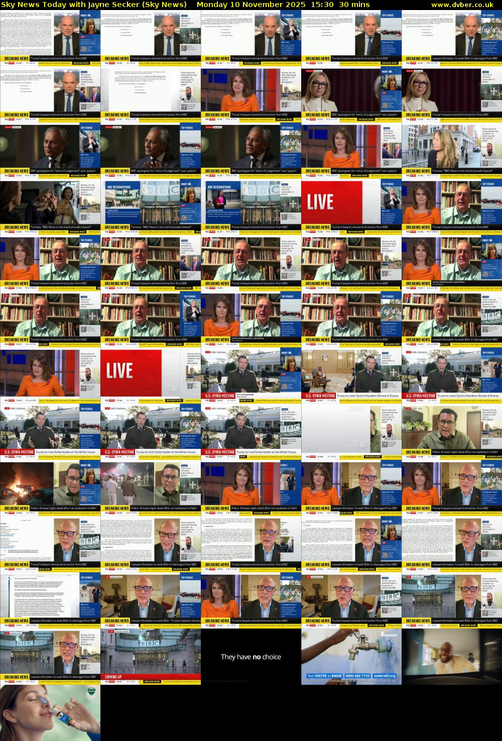 Sky News Today with Jayne Secker (Sky News) Monday 10 November 2025 15:30 - 16:00