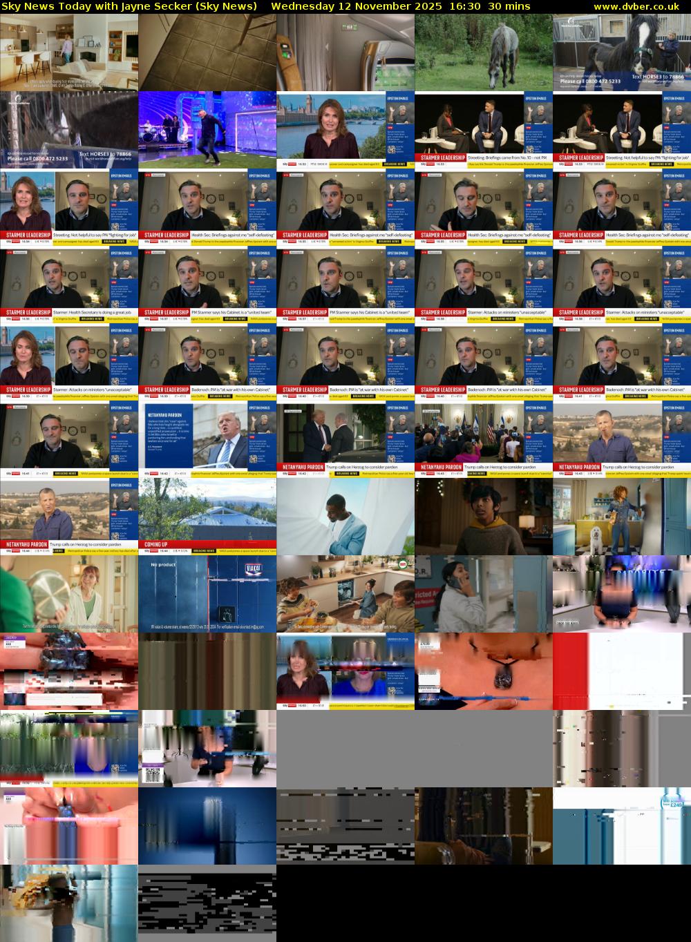 Sky News Today with Jayne Secker (Sky News) Wednesday 12 November 2025 16:30 - 17:00