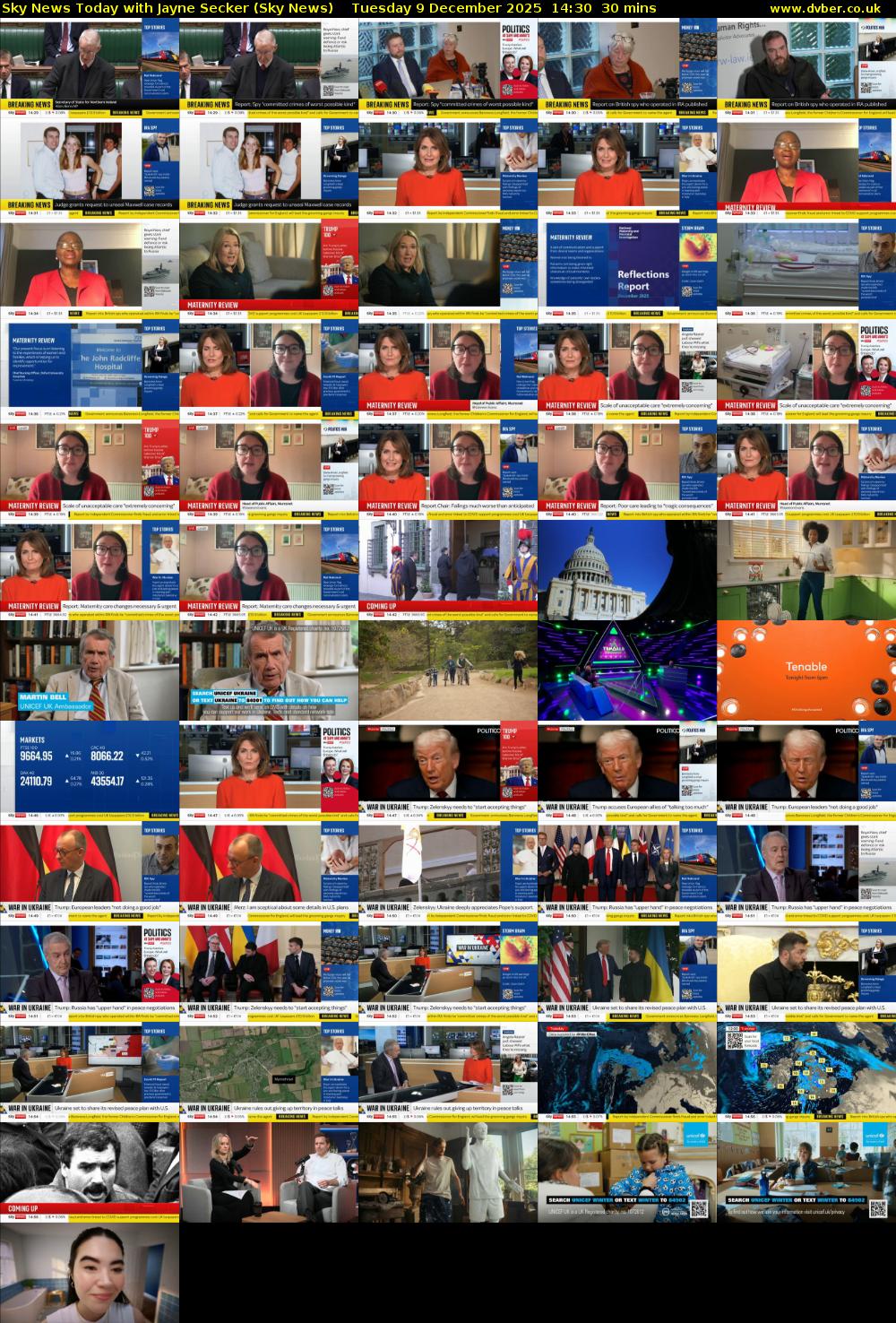 Sky News Today with Jayne Secker (Sky News) Tuesday 9 December 2025 14:30 - 15:00