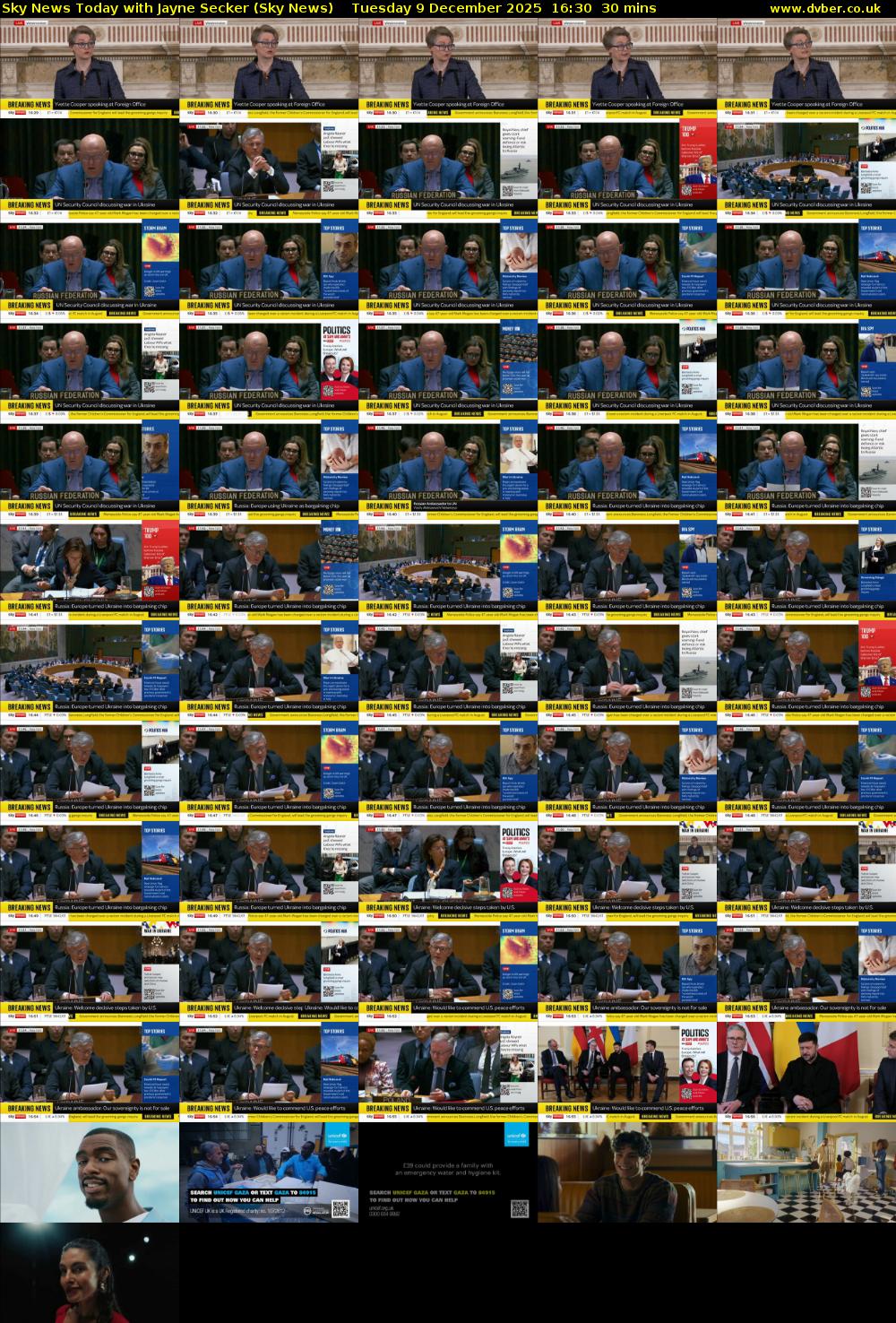 Sky News Today with Jayne Secker (Sky News) Tuesday 9 December 2025 16:30 - 17:00