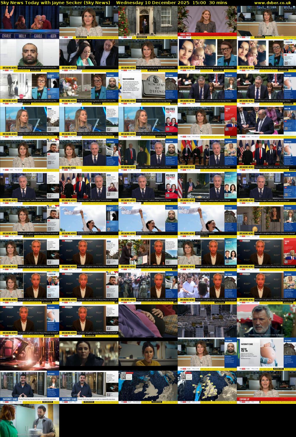 Sky News Today with Jayne Secker (Sky News) Wednesday 10 December 2025 15:00 - 15:30