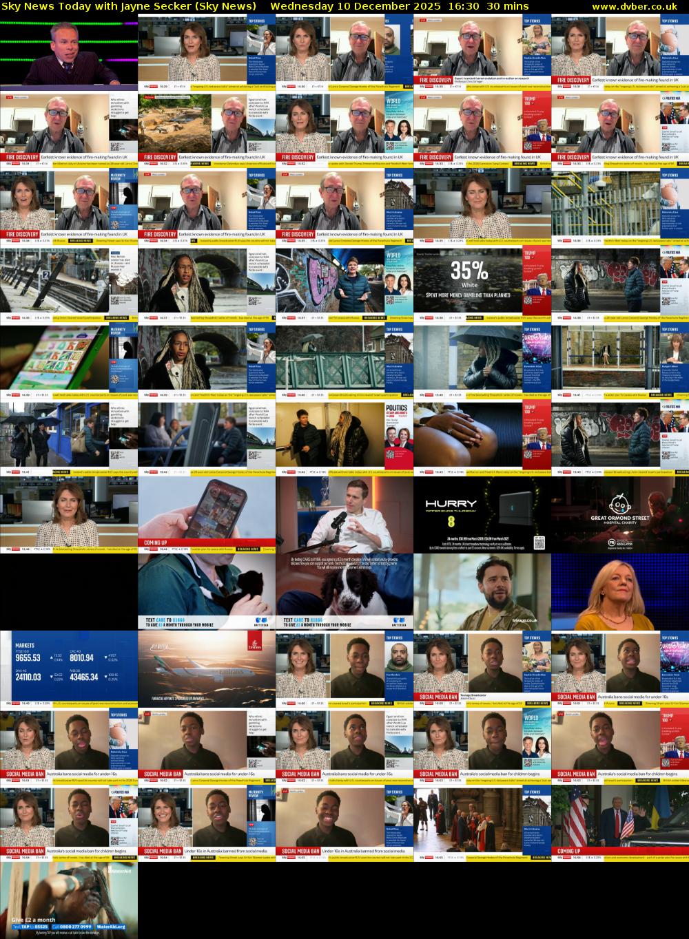 Sky News Today with Jayne Secker (Sky News) Wednesday 10 December 2025 16:30 - 17:00