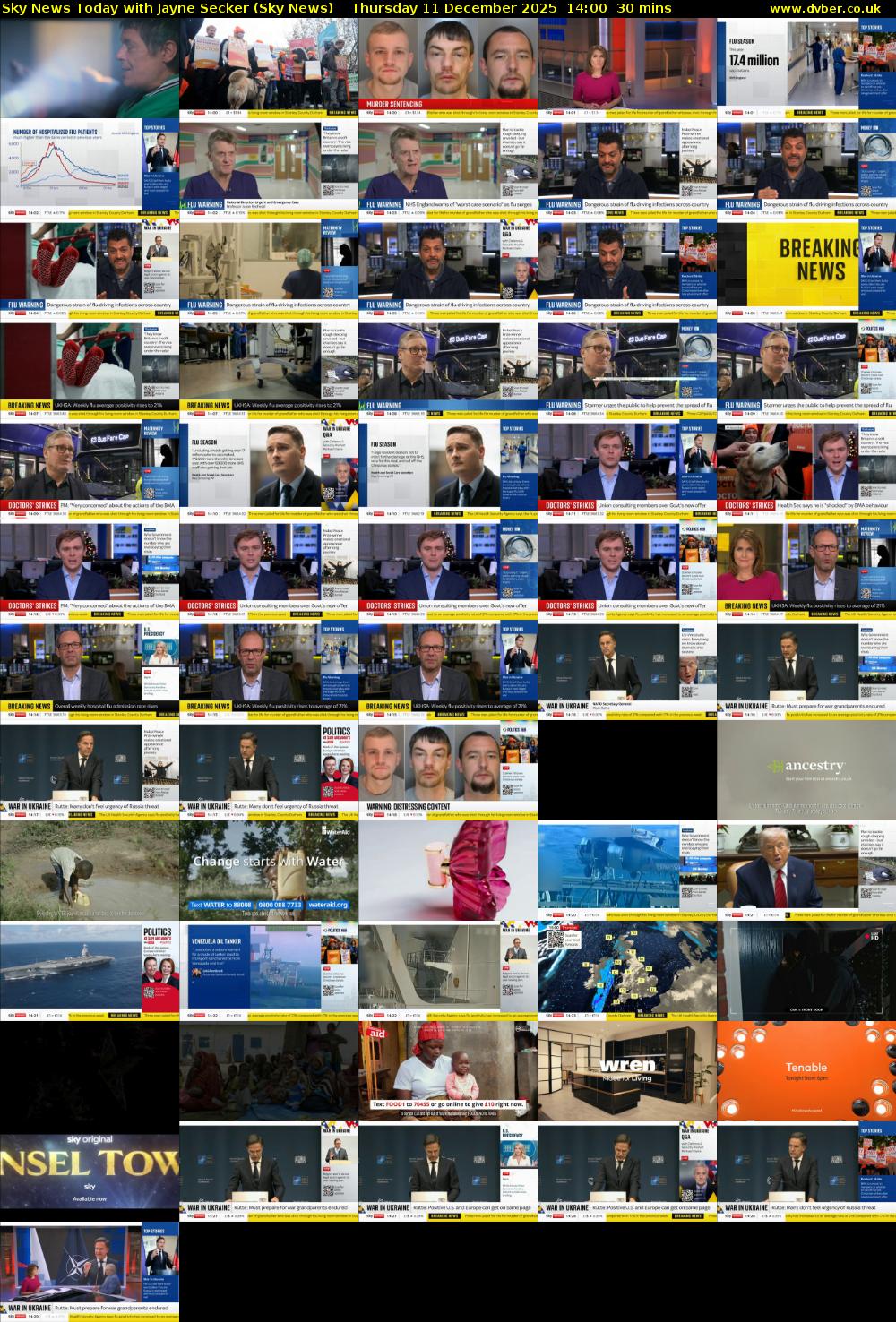 Sky News Today with Jayne Secker (Sky News) Thursday 11 December 2025 14:00 - 14:30