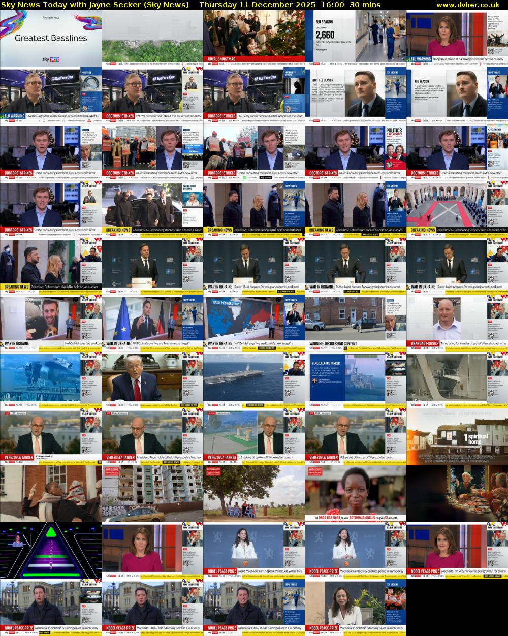 Sky News Today with Jayne Secker (Sky News) Thursday 11 December 2025 16:00 - 16:30