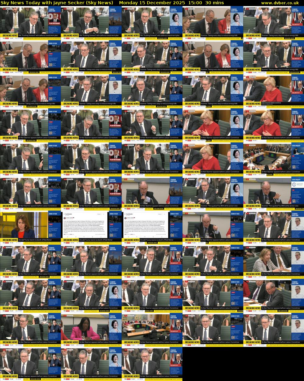 Sky News Today with Jayne Secker (Sky News) Monday 15 December 2025 15:00 - 15:30