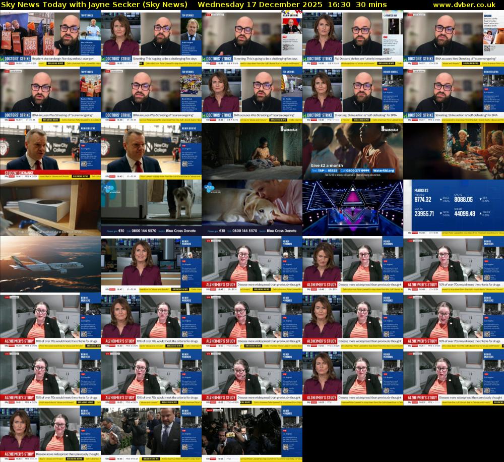 Sky News Today with Jayne Secker (Sky News) Wednesday 17 December 2025 16:30 - 17:00