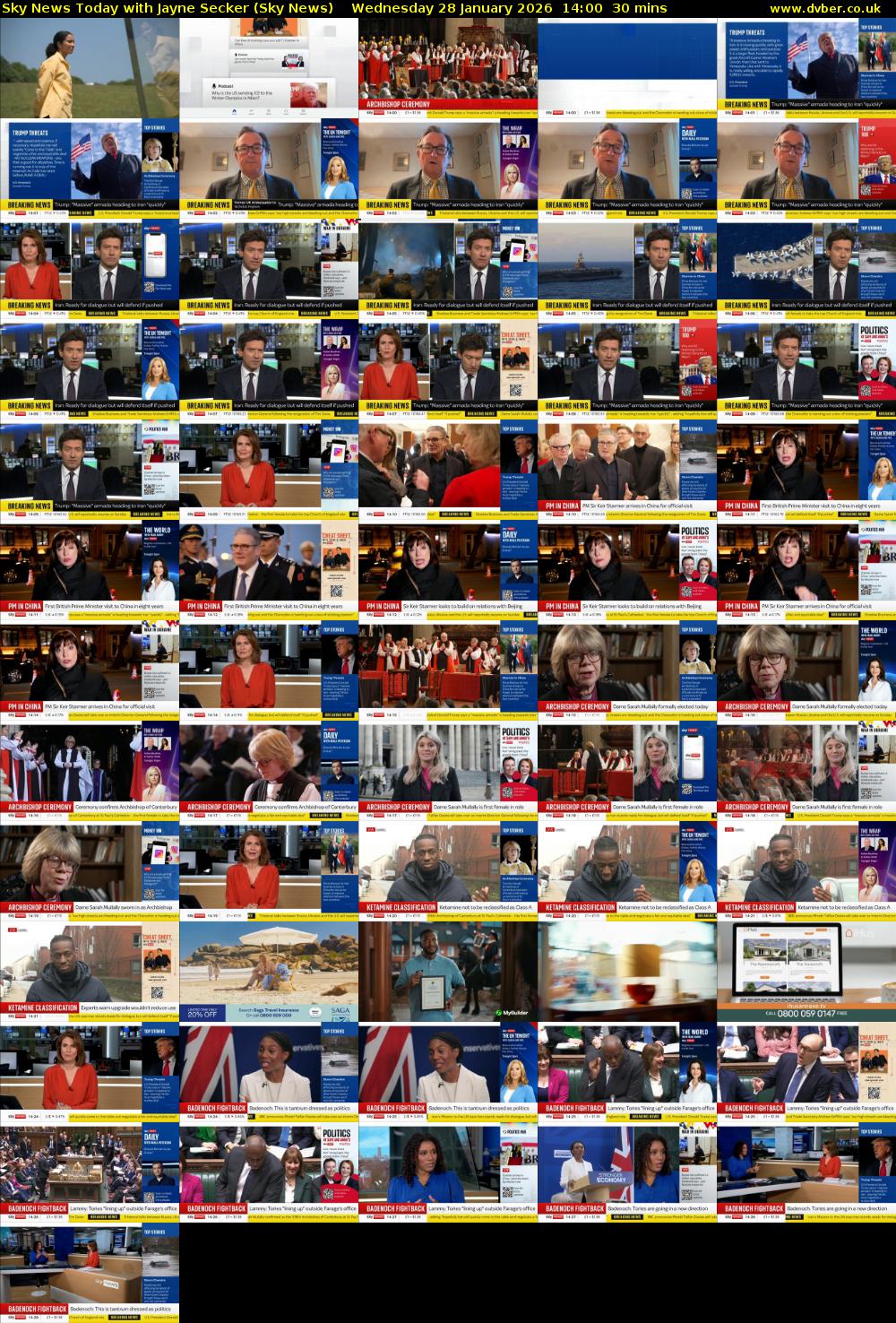 Sky News Today with Jayne Secker (Sky News) Wednesday 28 January 2026 14:00 - 14:30