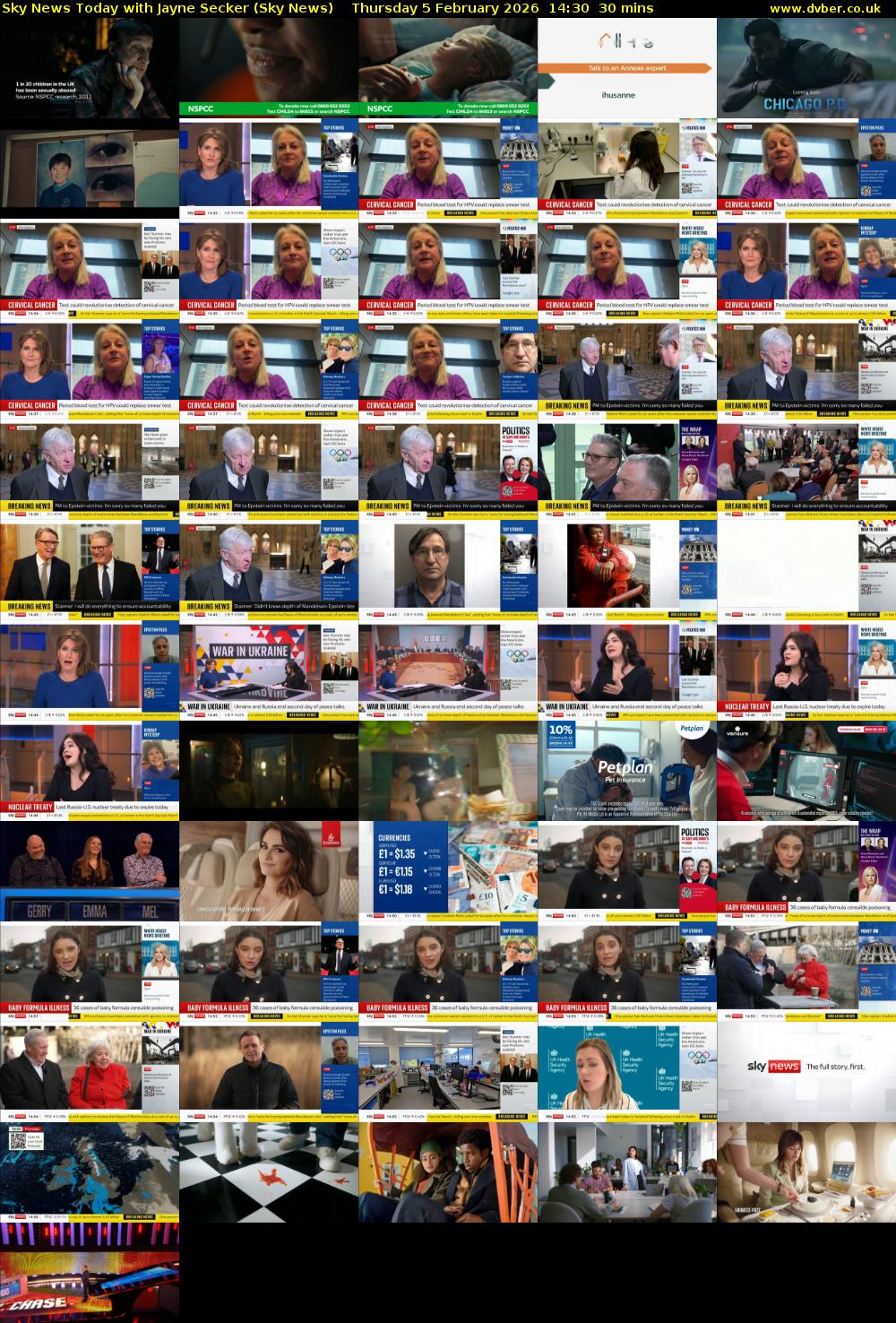 Sky News Today with Jayne Secker (Sky News) Thursday 5 February 2026 14:30 - 15:00