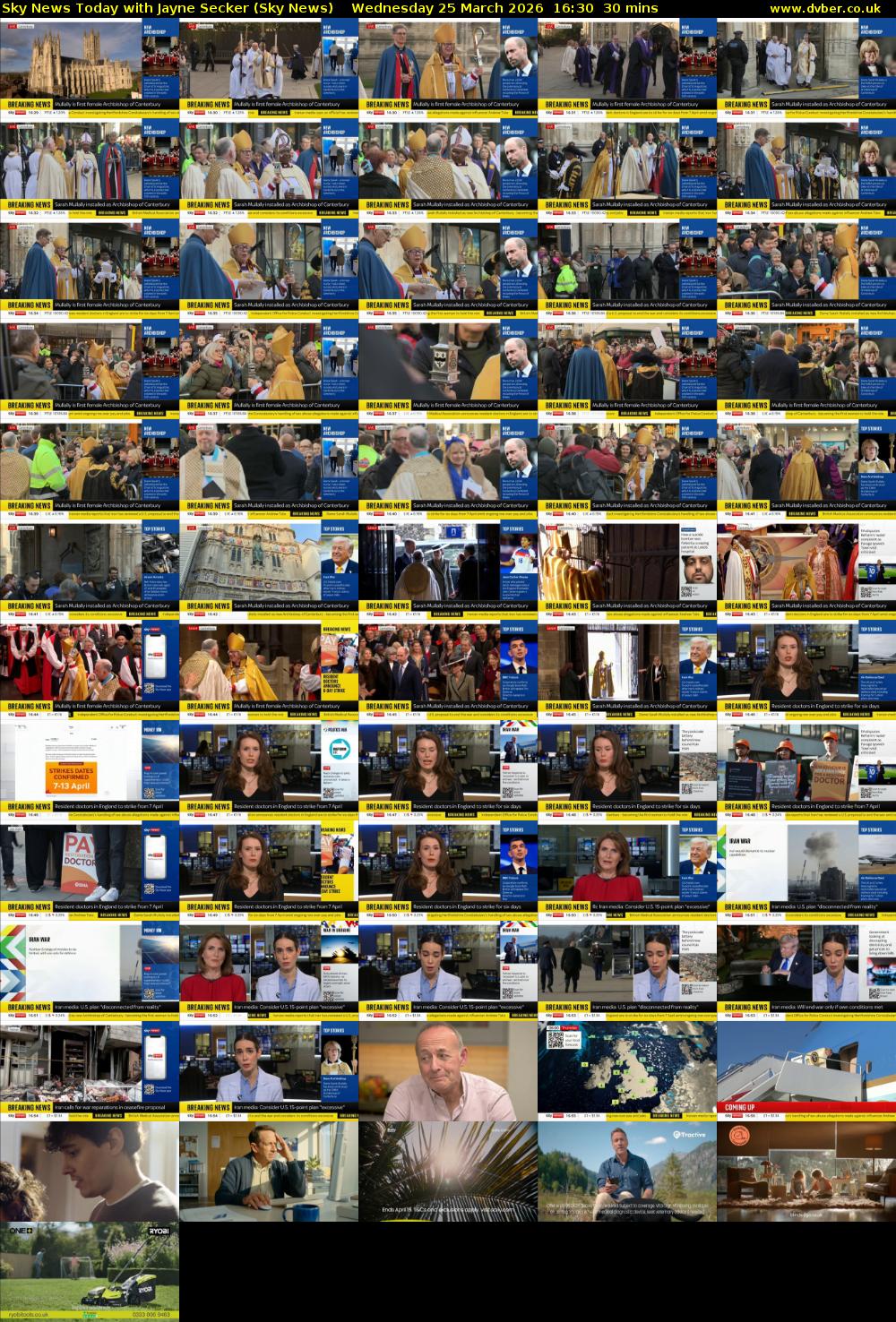 Sky News Today with Jayne Secker (Sky News) Wednesday 25 March 2026 16:30 - 17:00