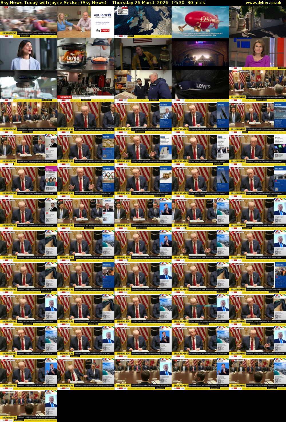 Sky News Today with Jayne Secker (Sky News) Thursday 26 March 2026 14:30 - 15:00