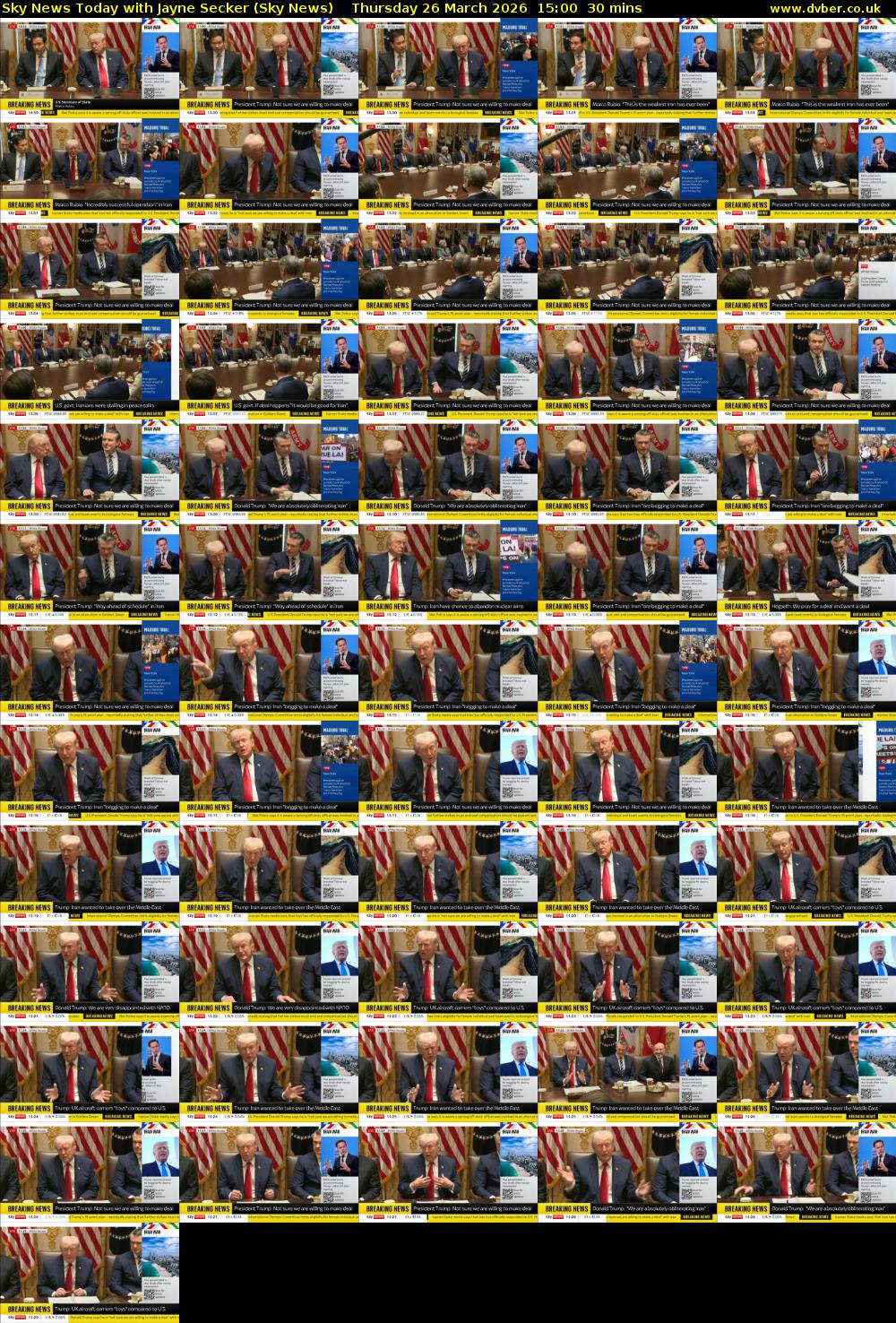 Sky News Today with Jayne Secker (Sky News) Thursday 26 March 2026 15:00 - 15:30