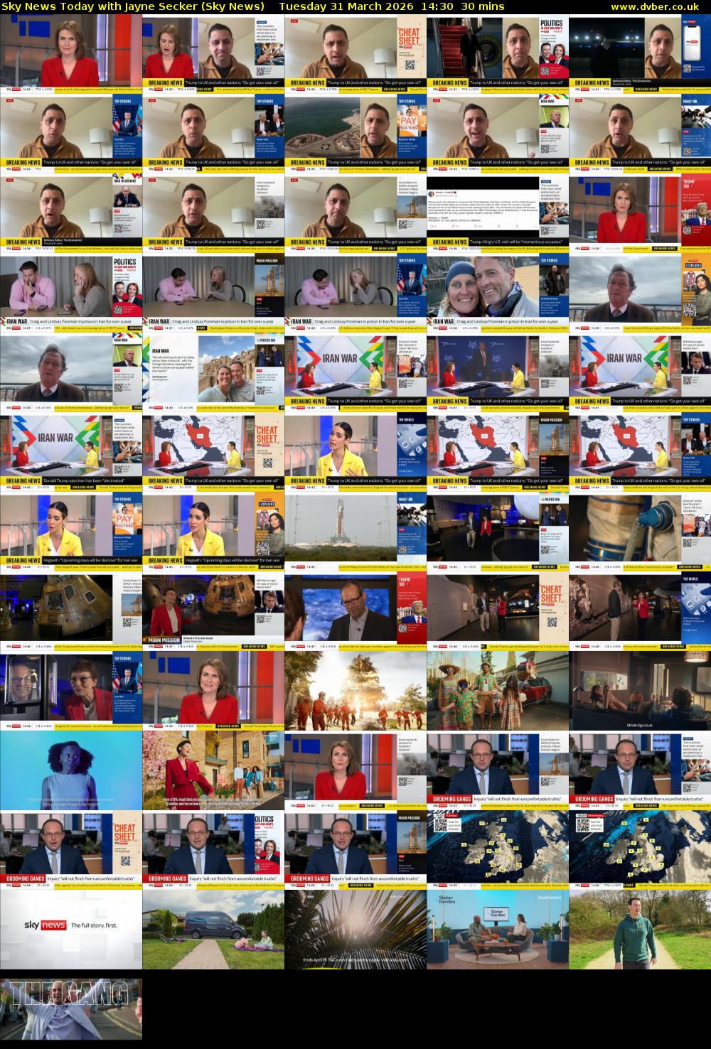 Sky News Today with Jayne Secker (Sky News) Tuesday 31 March 2026 14:30 - 15:00