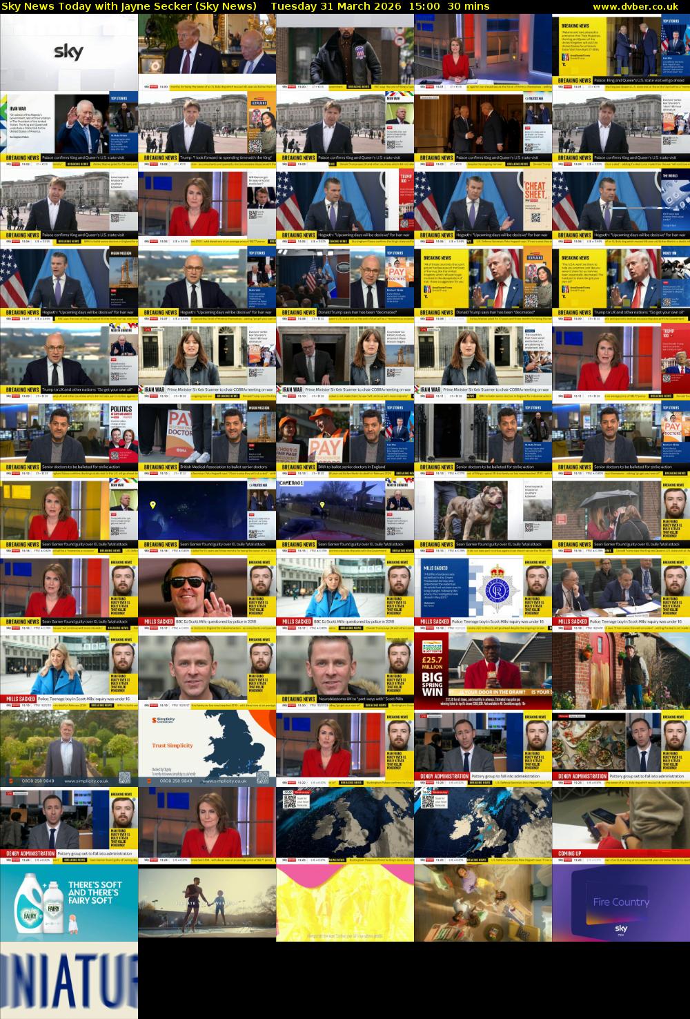 Sky News Today with Jayne Secker (Sky News) Tuesday 31 March 2026 15:00 - 15:30