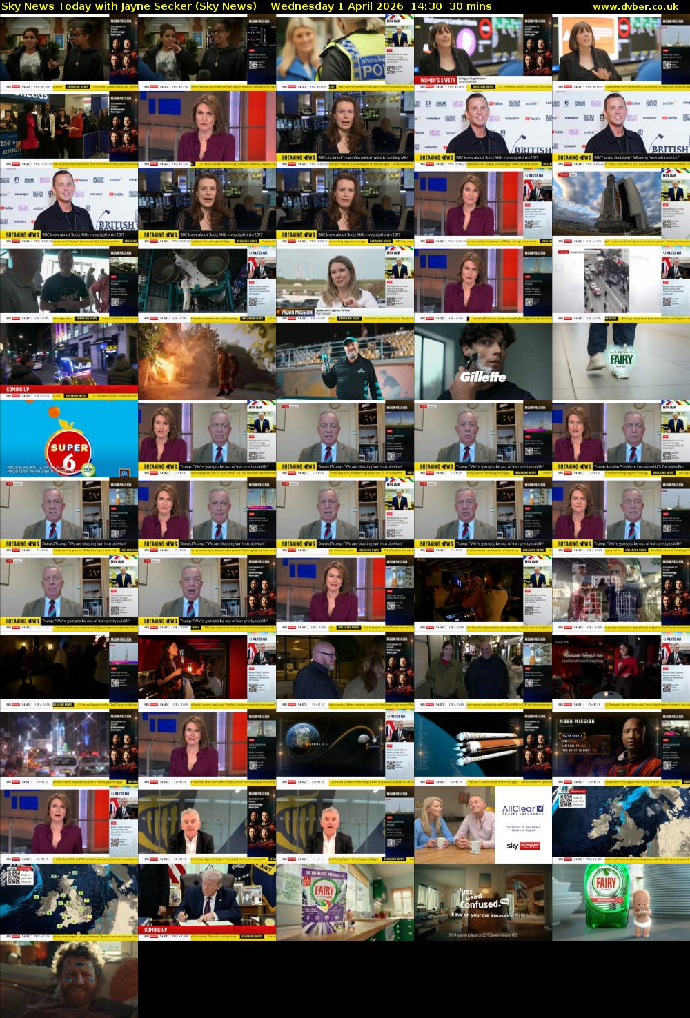 Sky News Today with Jayne Secker (Sky News) Wednesday 1 April 2026 14:30 - 15:00