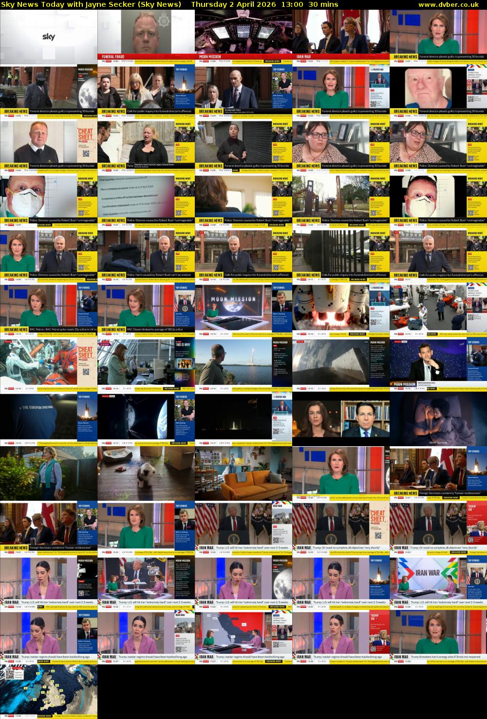 Sky News Today with Jayne Secker (Sky News) Thursday 2 April 2026 13:00 - 13:30