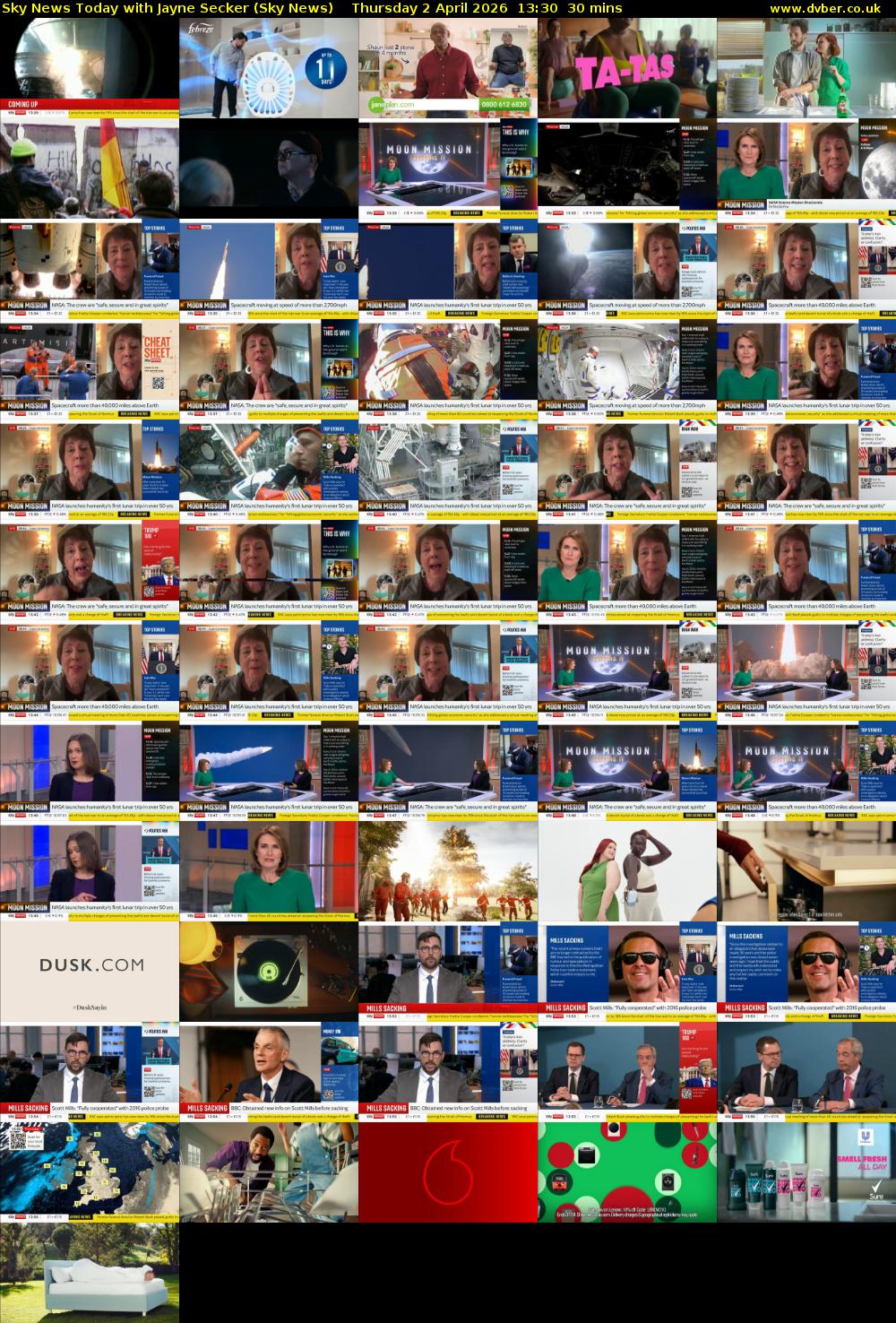 Sky News Today with Jayne Secker (Sky News) Thursday 2 April 2026 13:30 - 14:00